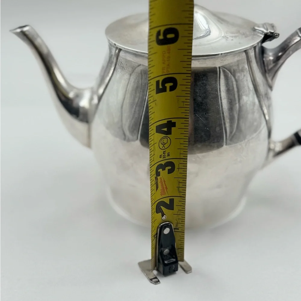 Vintage Gorham Paul Revere Silver-plate Tea Pot YC792